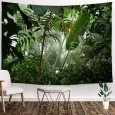 Ulticool - Tropisch Bos Natuur Eco Groene Planten - Wandkleed - 200x150 cm - Groot wandtapijt - Poster