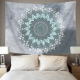 Ulticool - Mandala Pastel Hippie Bohemian - Wandkleed - 200x150 cm - Groot wandtapijt - Poster 