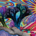 Ulticool - Bergen Zon Natuur - Bohemian Psychedelisch - Hippie Boheems - Wandkleed - Groot wandtapijt - 200x150 cm - Poster