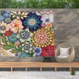 Ulticool - Bloemen Natuur Kunst - Wandkleed  Poster - 200x150 cm - Groot wandtapijt -  Tuinposter Tapestry 