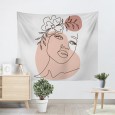 Ulticool - Vrouw Meisje Tiener Aesthetic Roze - Wandkleed - 200x150 cm - Groot wandtapijt - Poster