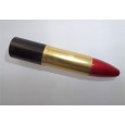 USB-stick lippenstift goud / rood 8GB