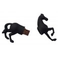 USB-stick paard zwart 8 GB