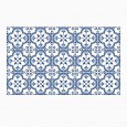Ulticool Decoratie Sticker Tegels - Blauw Wit Mandala Achterwand Accessoire - 15x15 cm - 15 stuks Plakfolie Tegelstickers - Plaktegels Zelfklevend - Sticktiles - Badkamer - Keuken 