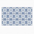 Ulticool Decoratie Sticker Tegels - Blauw Wit Mandala Achterwand Accessoire - 15x15 cm - 15 stuks Plakfolie Tegelstickers - Plaktegels Zelfklevend - Sticktiles - Badkamer - Keuken 